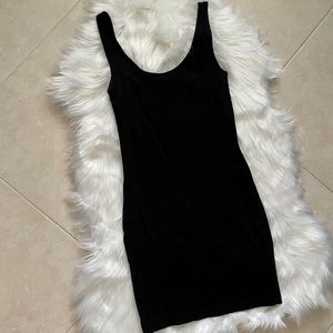 H&M Black Tank Dress Size XS